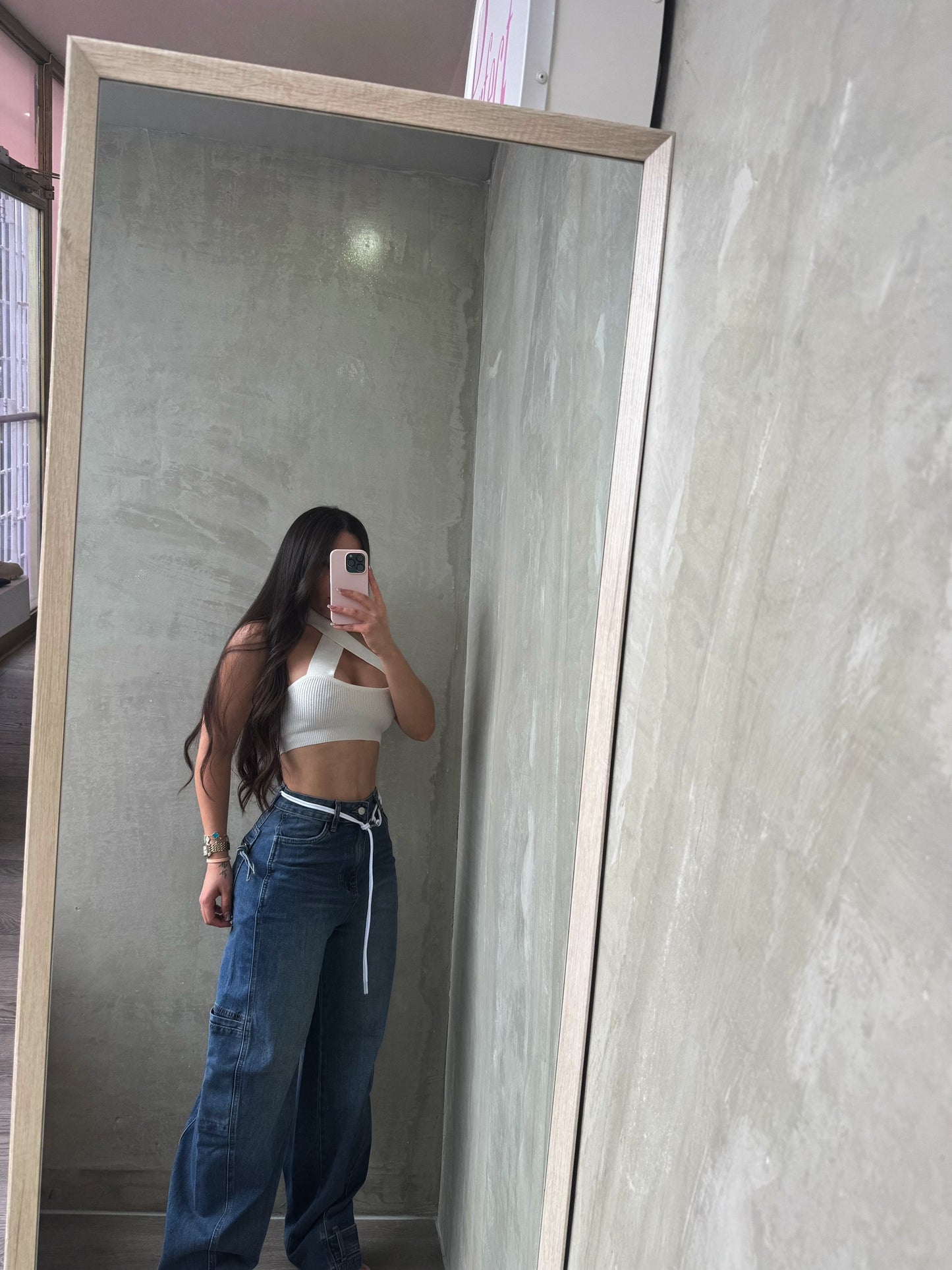 Barrel Baggy Cargo Jeans