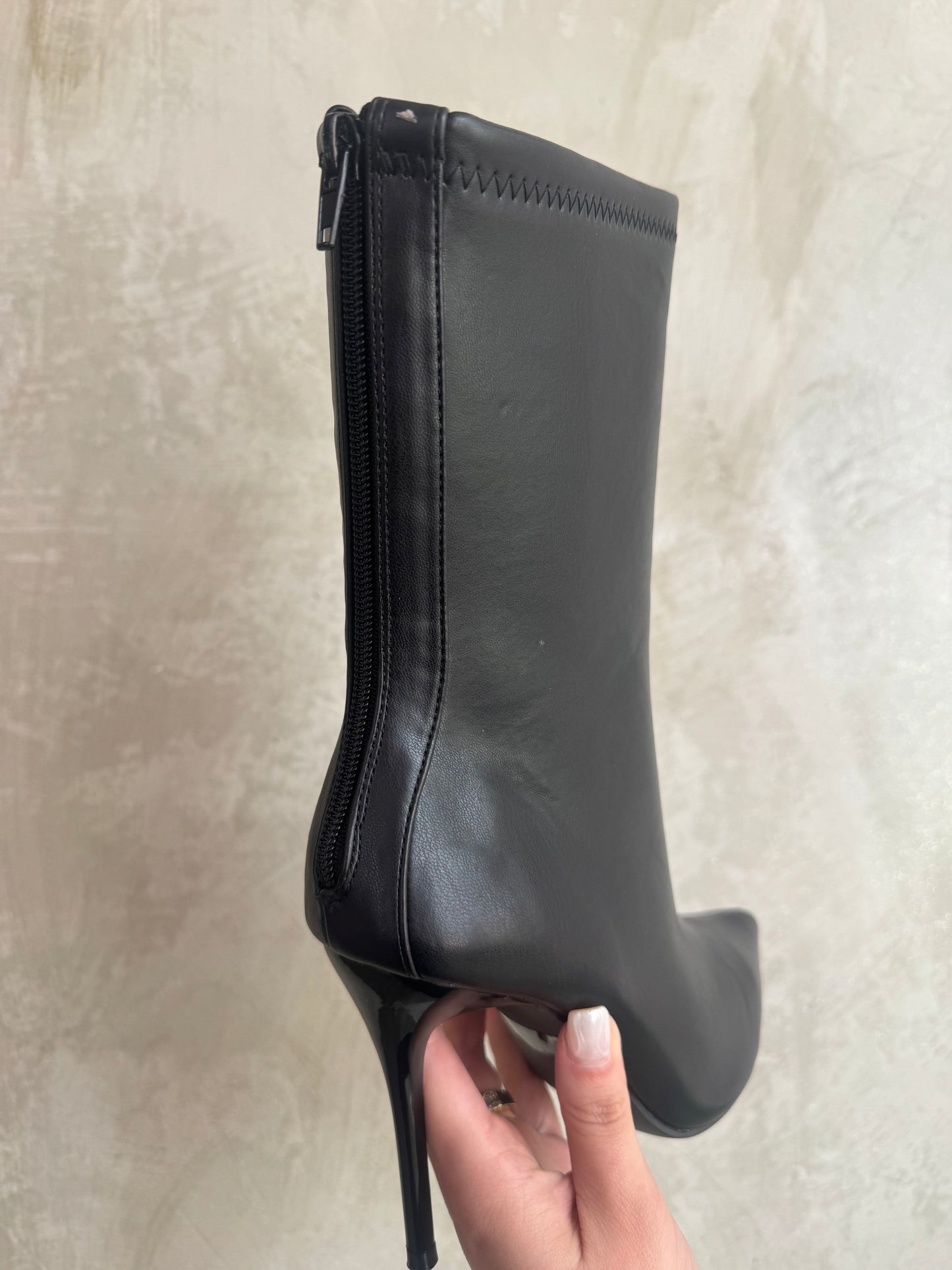 Black Leather Boots