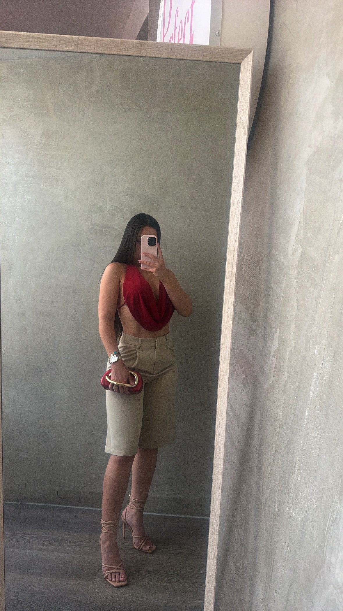 Taupe Bermuda Shorts