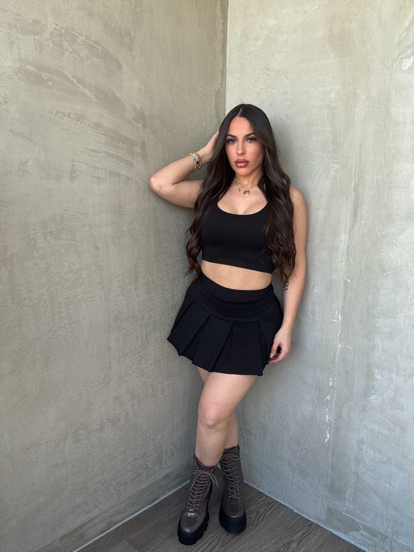 Black Skort