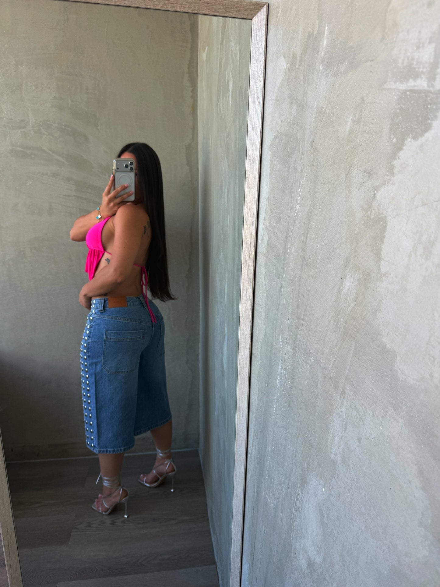 Mid Waisted Baggy Jorts