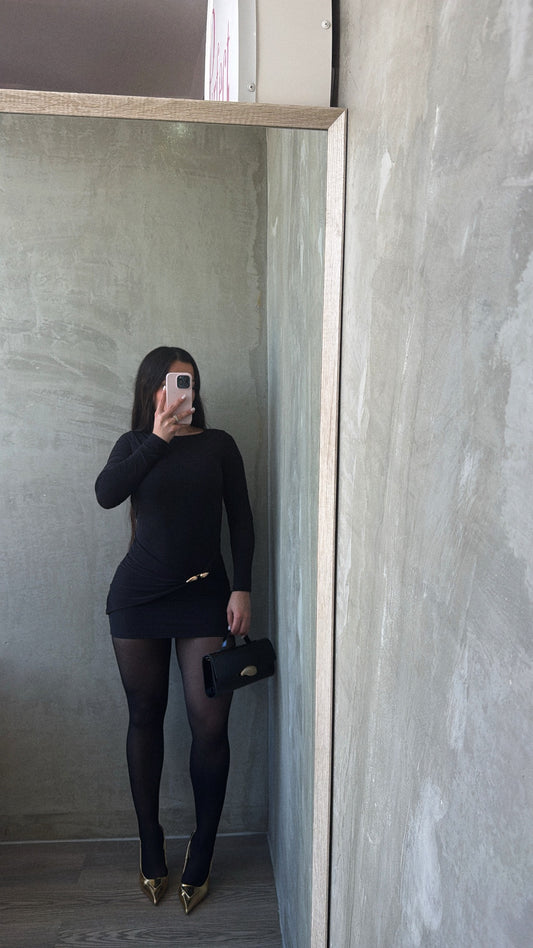 Black Long Sleeve Dress