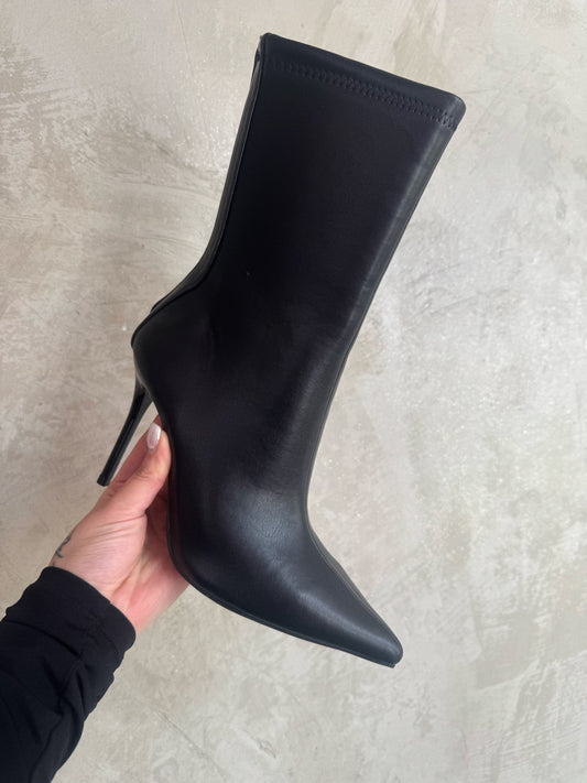 Black Leather Boots