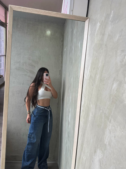 Barrel Baggy Cargo Jeans