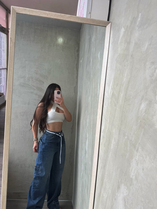 Barrel Baggy Cargo Jeans