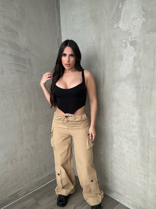 Khaki Cargo Pants