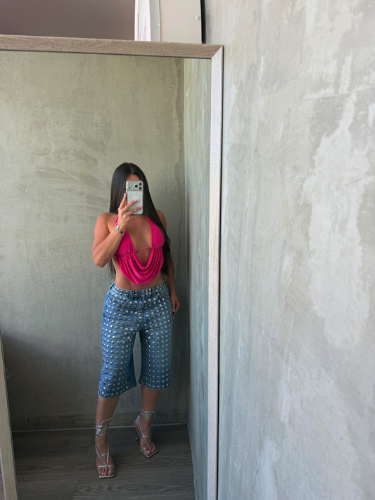 Mid Waisted Baggy Jorts