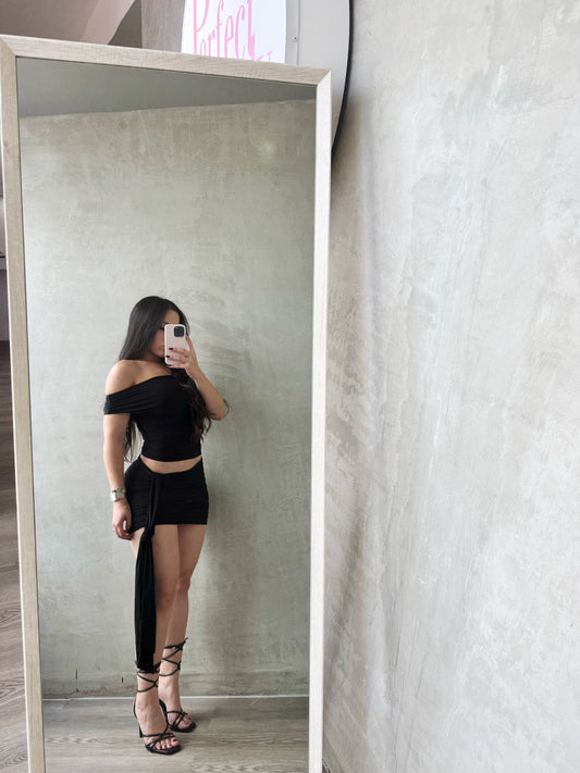 Black Asymmetrical Set RESTOCK