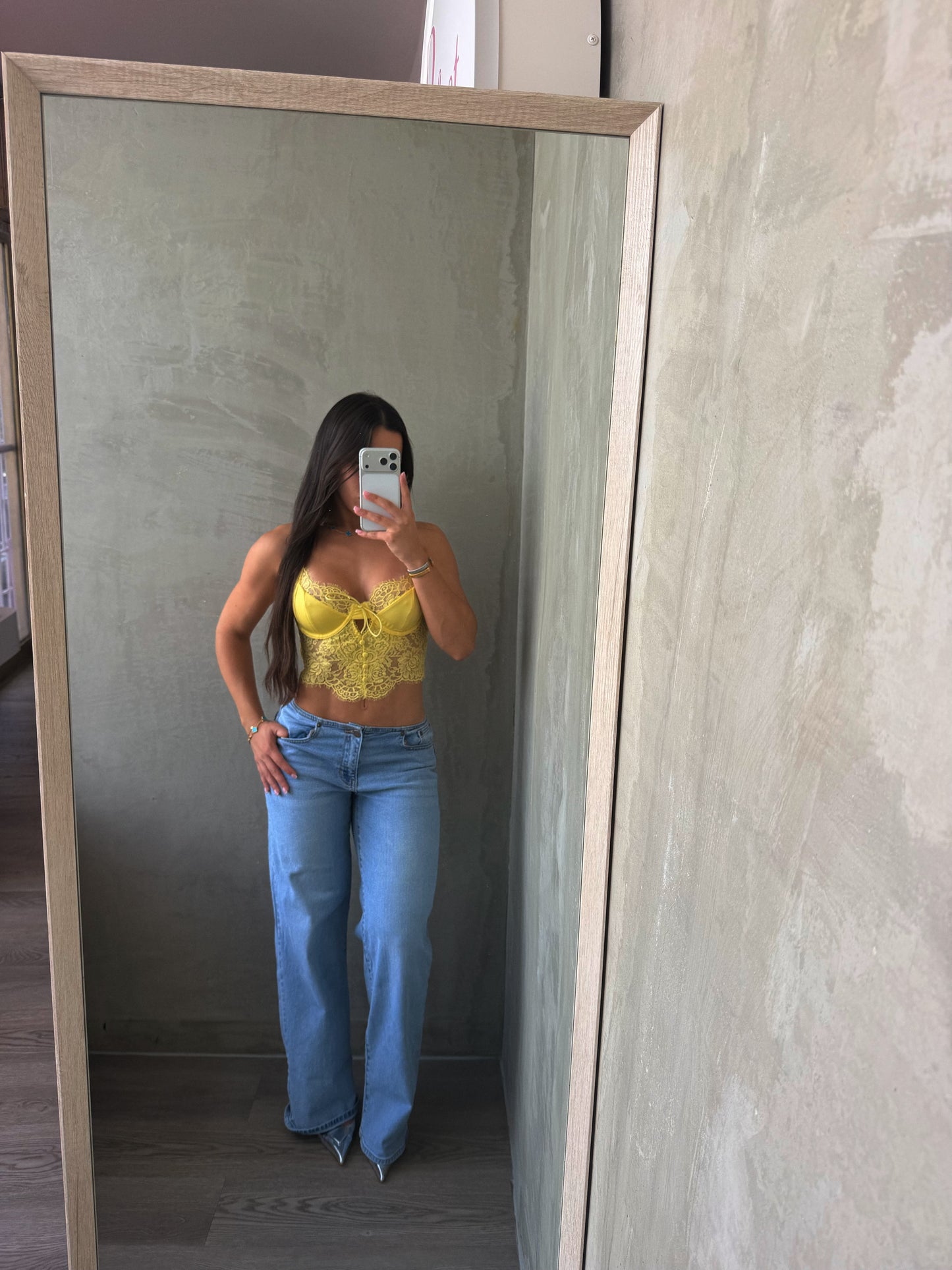 Low Rise Light Denim Jeans PRE-ORDER