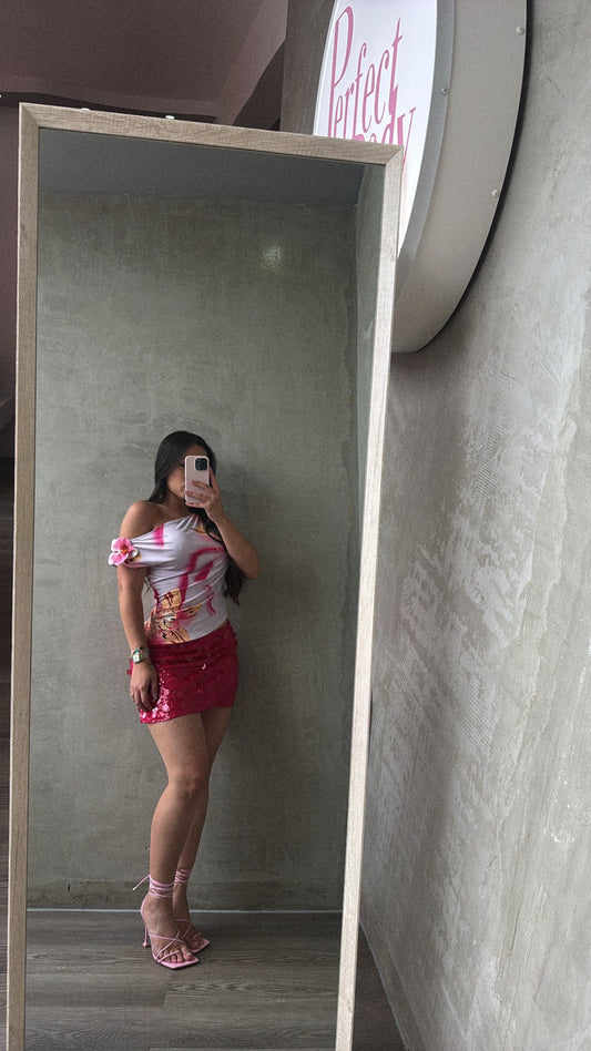 Orchid Asymmetrical Top