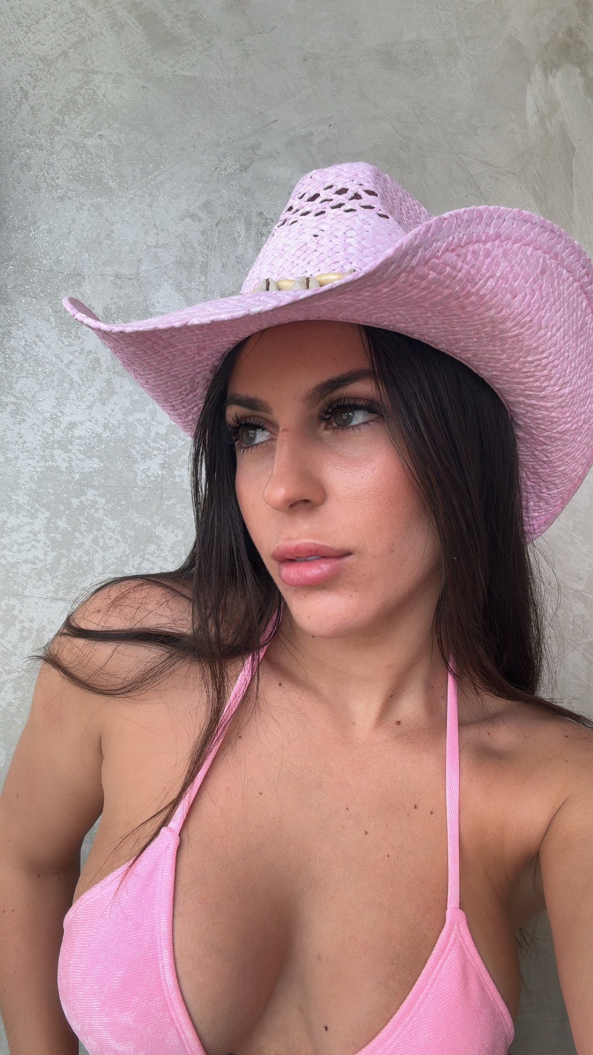 Seashell Pink Cowgirl Hat