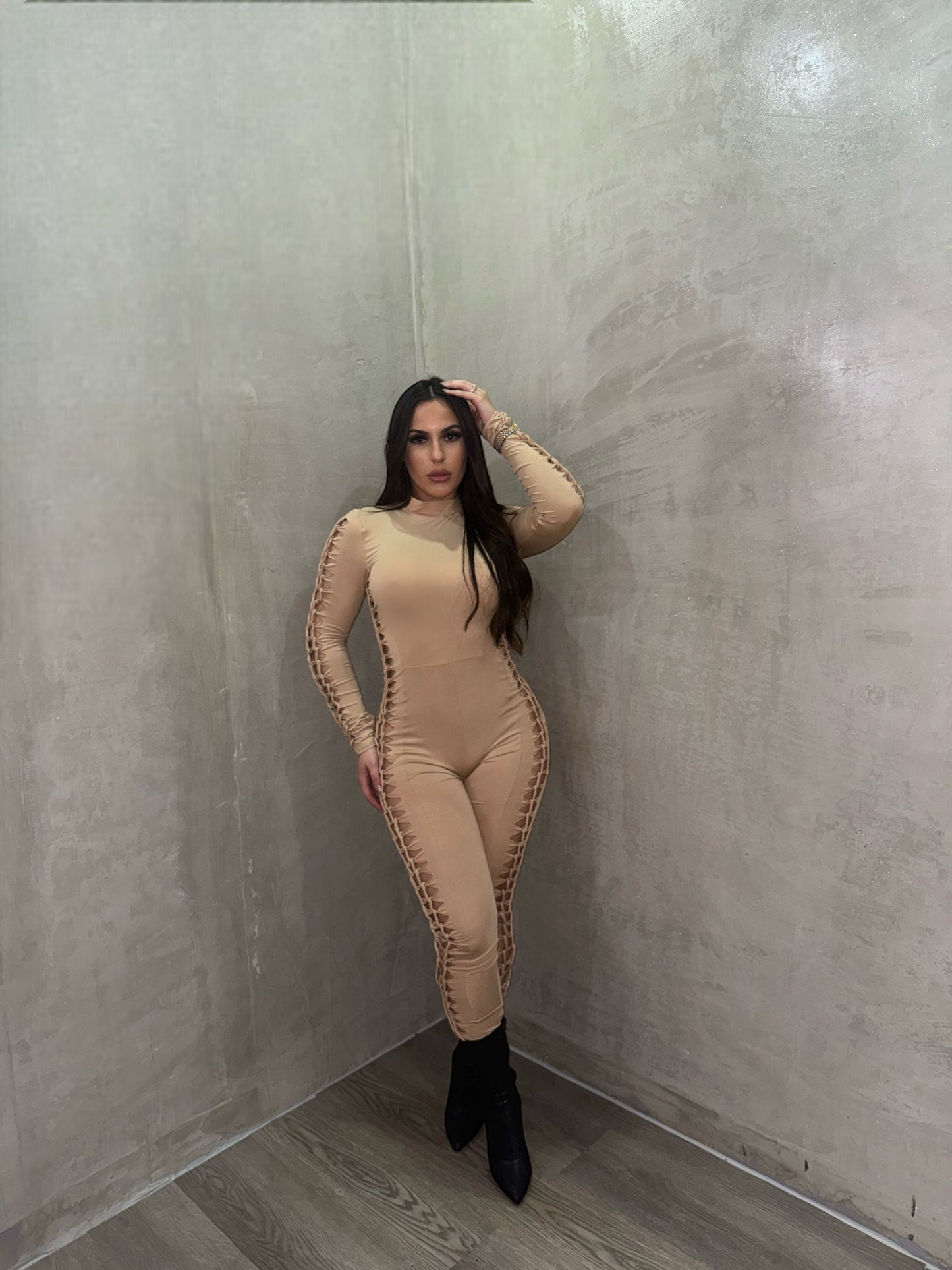 Khaki Jumpsuit