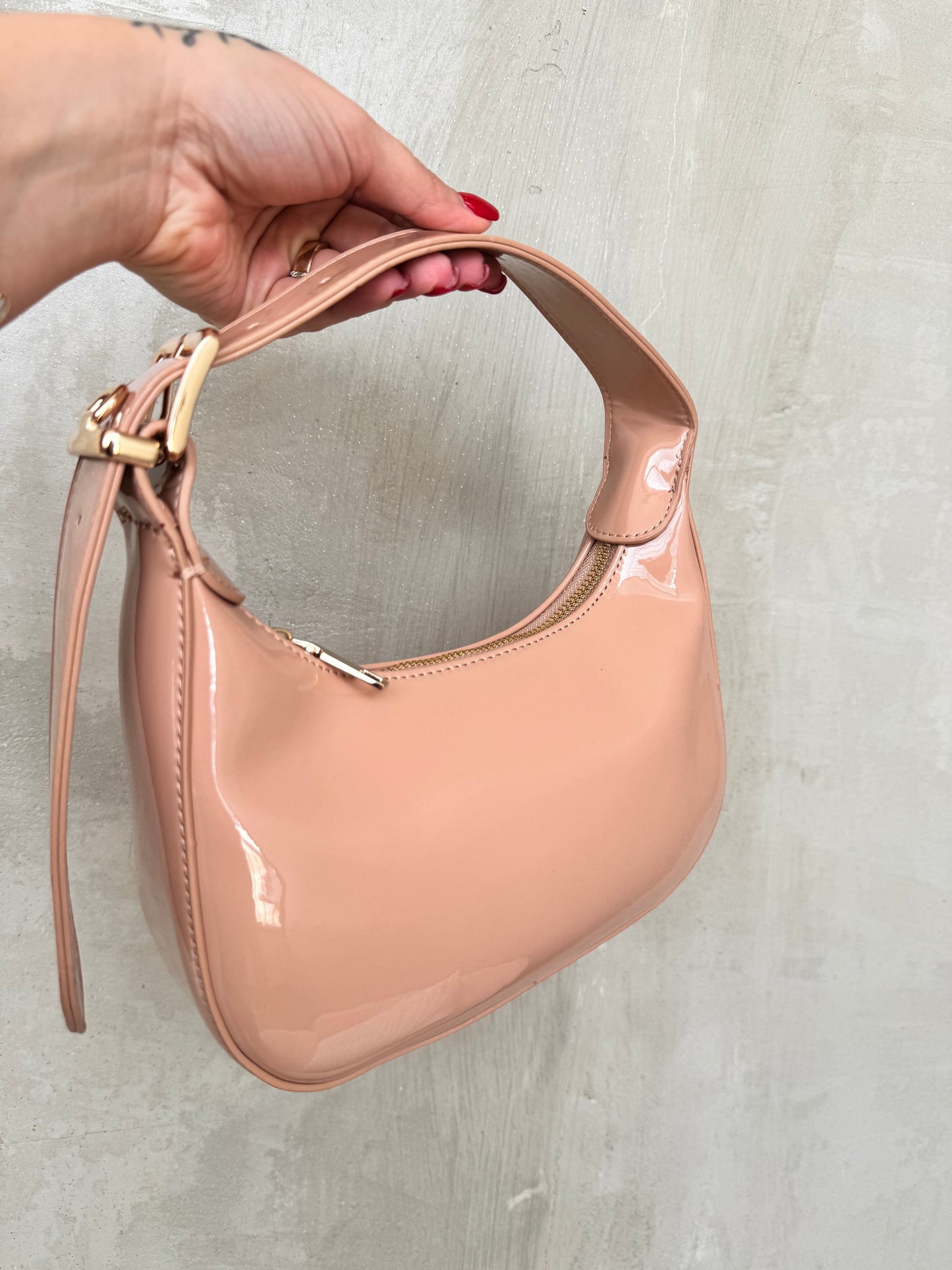 Nude Shoulder Bag