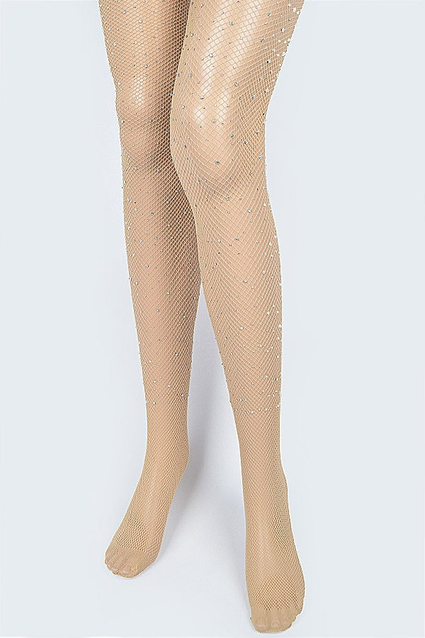 Rhinestones Stockings