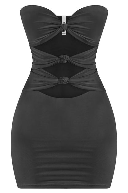 Black Cutouts Dress