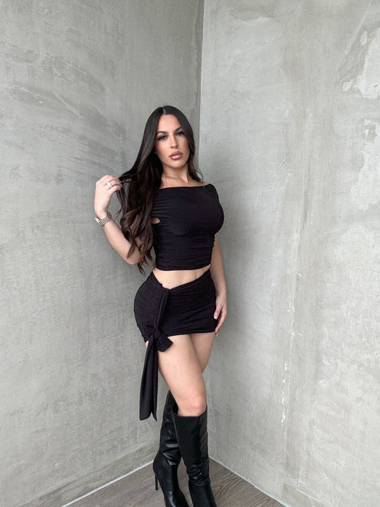 Black Skirt Set RESTOCK