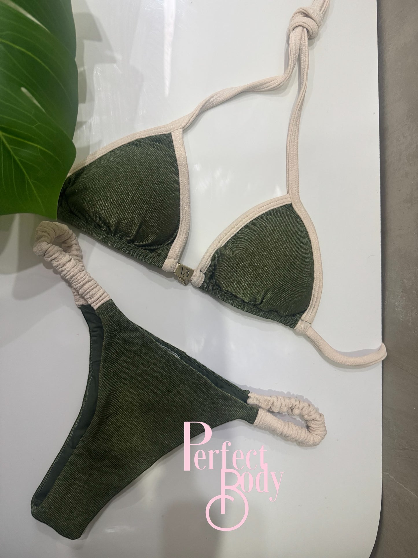 Olive & Cream Bikini