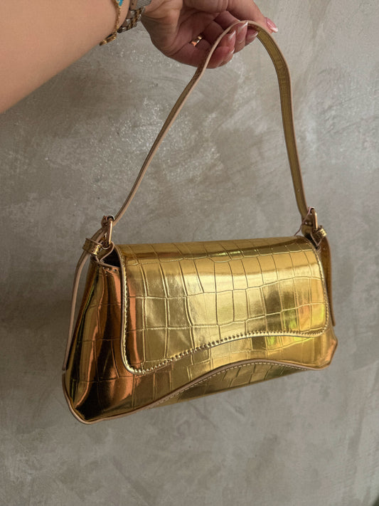 Gold Metallic Bag