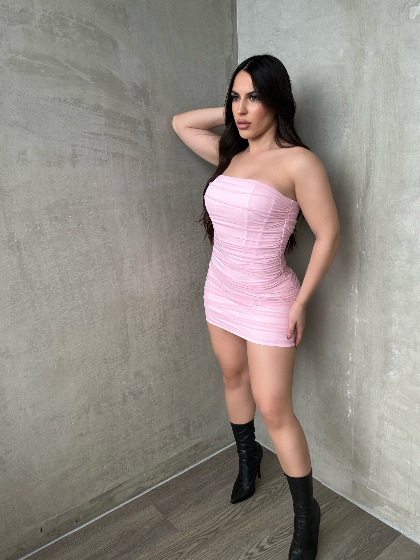 Pink Corset Dress