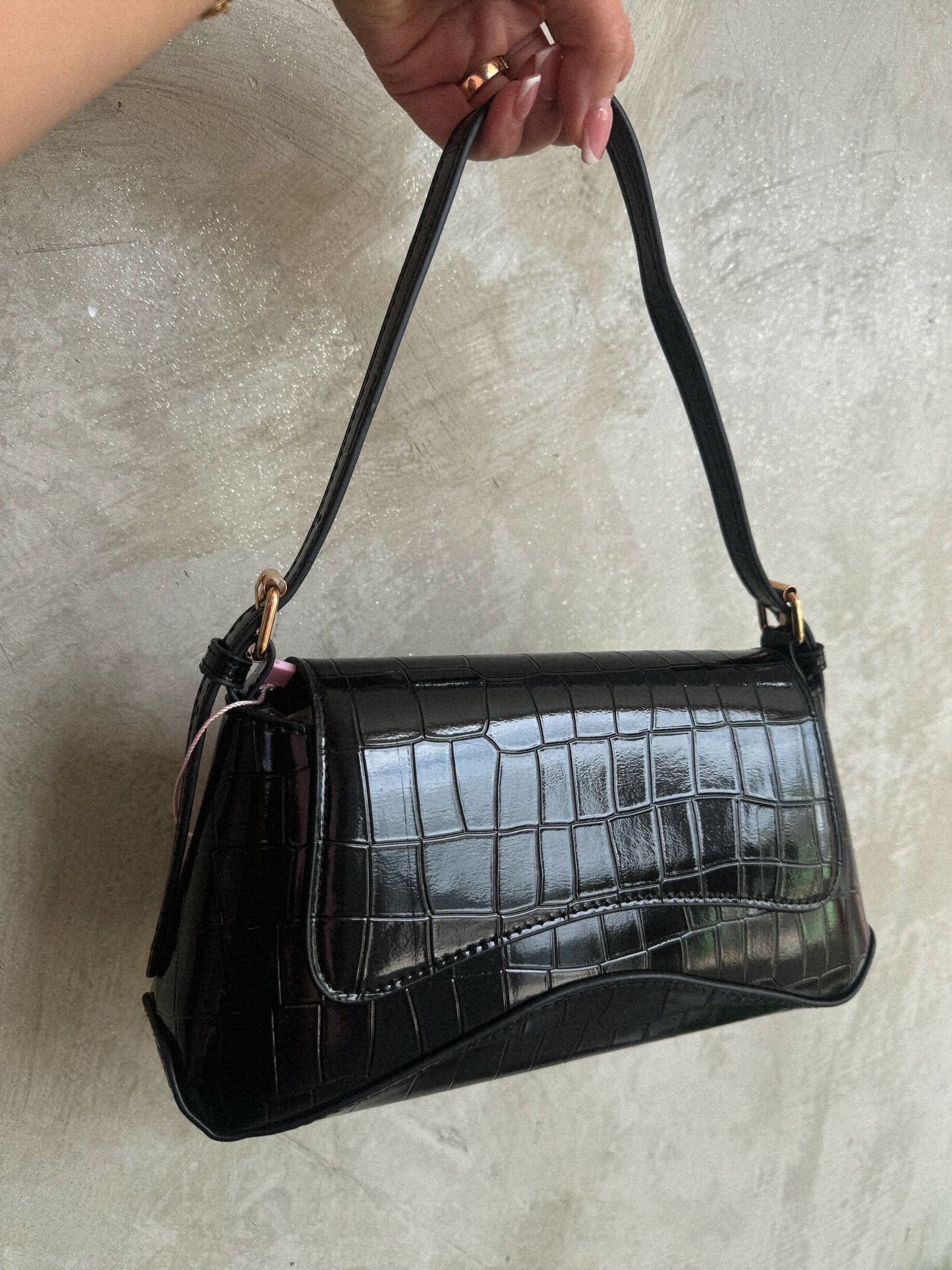 Black Leather Bag